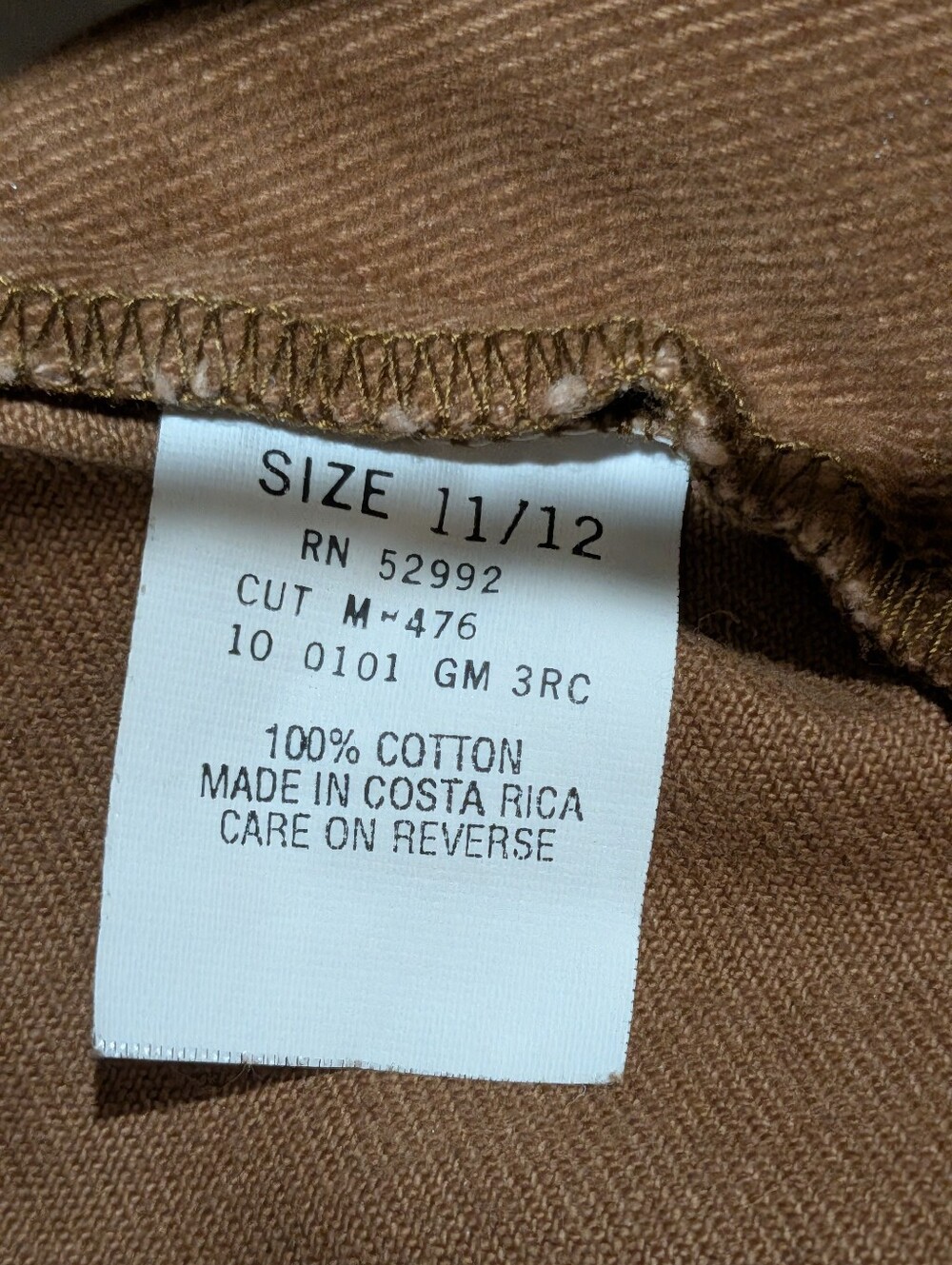 Vintage 1990s Women's Jordache Basics High Rise Brown Deadstock Jeans - Picture 7 of 12